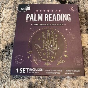 Palm Reading Kit - Purple Gold Box